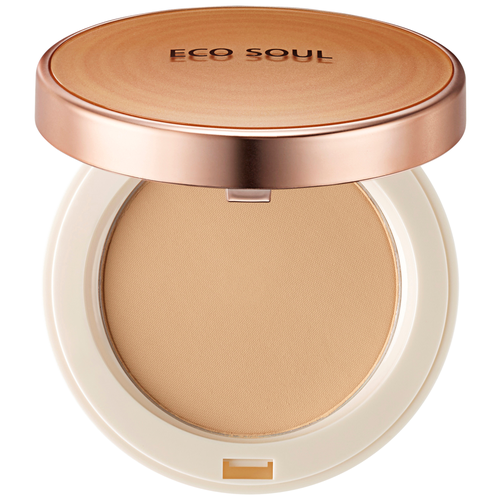 The Saem Пудра компактная Eco Soul Perfect Cover Pact SPF27 PA++ 1 шт. 23 natural beige 11 г nature republic пудра для лица cover two way pact spf30 01 light beige 9 г