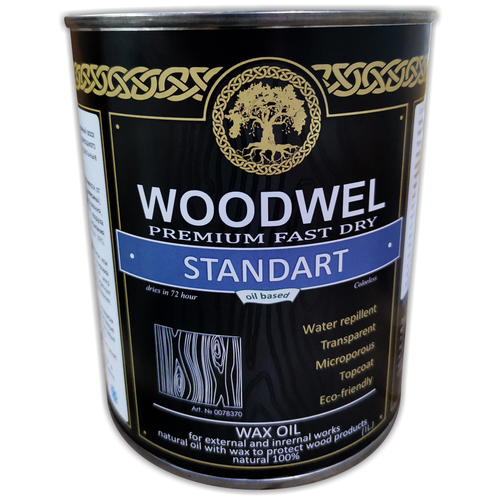 Масло-воск WOODWEL стандарт масло воск woodwel для бань и саун