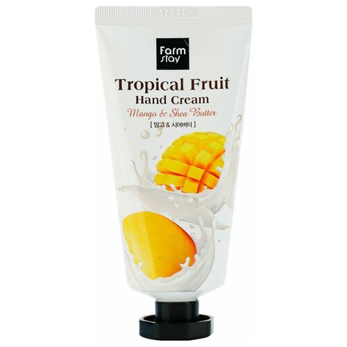 Farmstay Крем для рук Tropical Fruit Mango & Shea butter, 50 мл