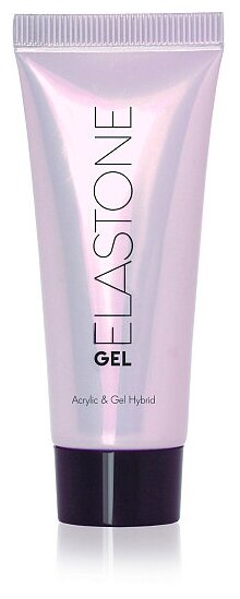 Гибрид акрила и геля/акригель/полигель для наращивания ELASTONE GEL/полигель с эффектами, 18 мл №6060