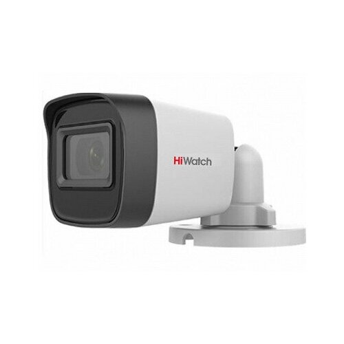 внешняя водонепроницаемая цифровая ahd камера видеонаблюдения 5 мп 4 мп 3 мп 1080p ip66 HiWatch DS-T500 (С) (3.6 mm) 5Мп уличная цилиндрическая HD-TVI камера