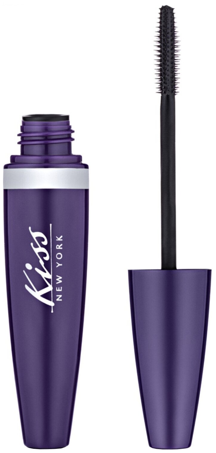 Kiss I Envy Термотушь "Сумасшедшие ресницы" Черная (на блистере) Mascara Clamshell Black LEVC02