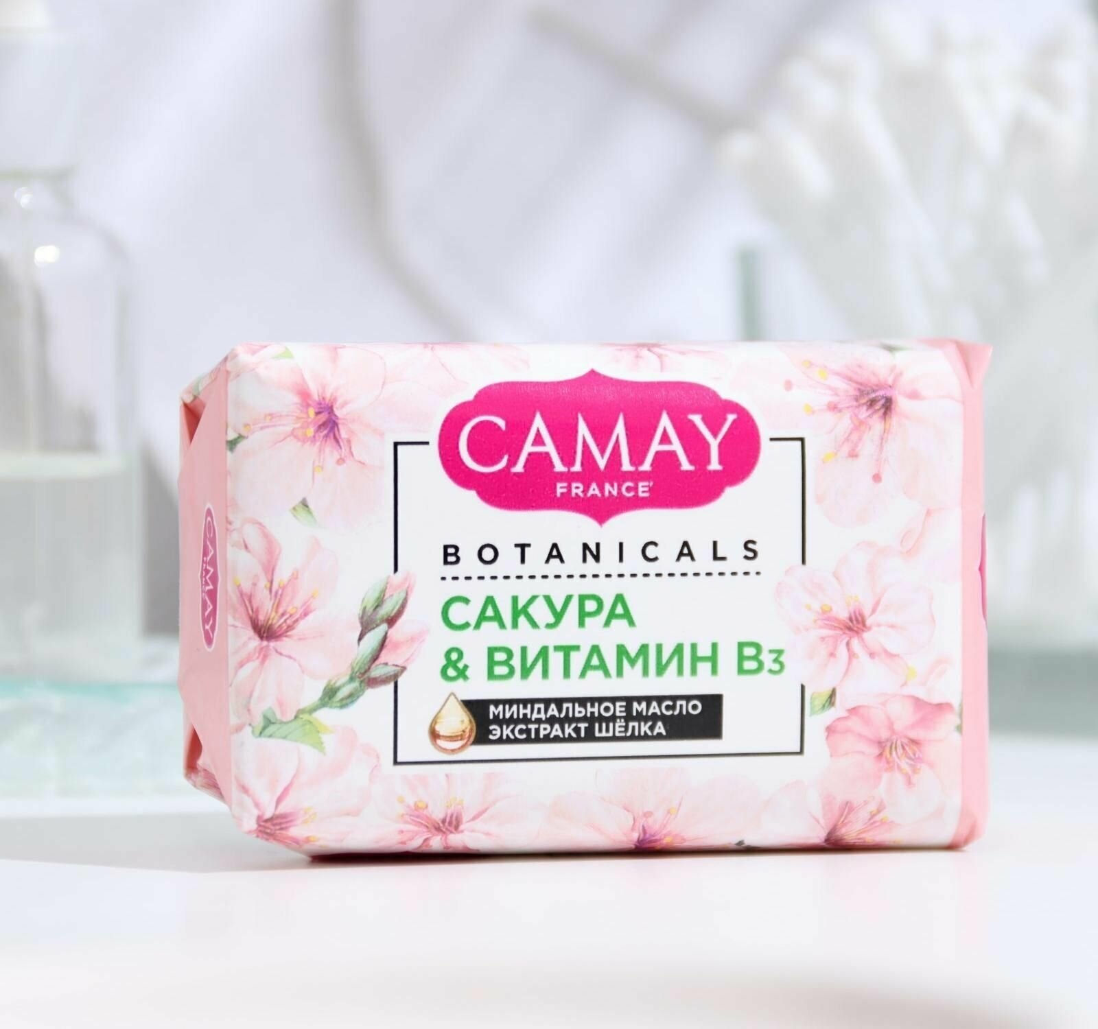 Мыло твердое CAMAY BOTANICALS Японская сакура 85 г - фотография № 11