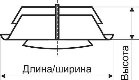 Диффузор вытяжной SR160 - фотография № 2