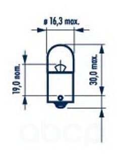 Автолампа Narva 17186Hd R5w(1156) 24V 5W Ba15s Heavy Duty (К10/200) Narva арт. 17186HD