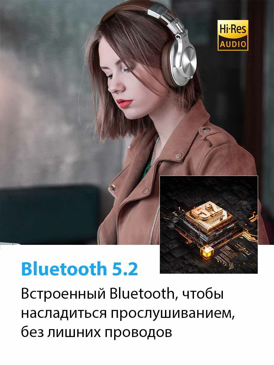 Беспроводные Hi-Fi наушники OneOdio - фото №3