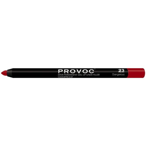 Provoc гелевая подводка в карандаше для губ Semi-Permanent Gel Lip Liner, 23 dangerous provoc гелевая подводка в карандаше для губ semi permanent gel lip liner 42 tropical paradise