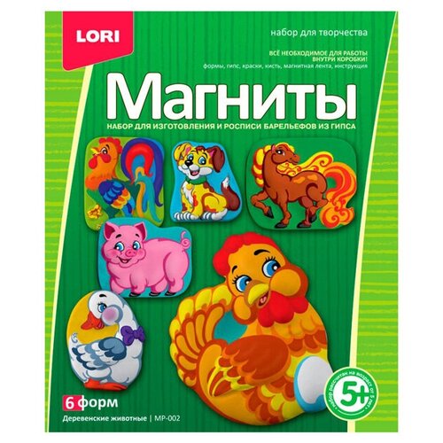 LORI Магниты - Деревенские животные (МР-002) 522 г