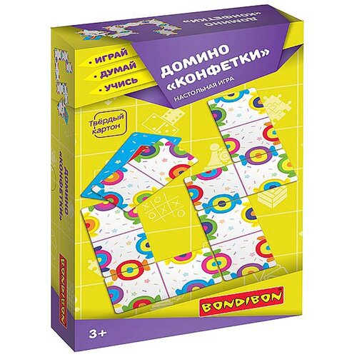 Настольная игра BONDIBON Домино Конфетки ВВ4704