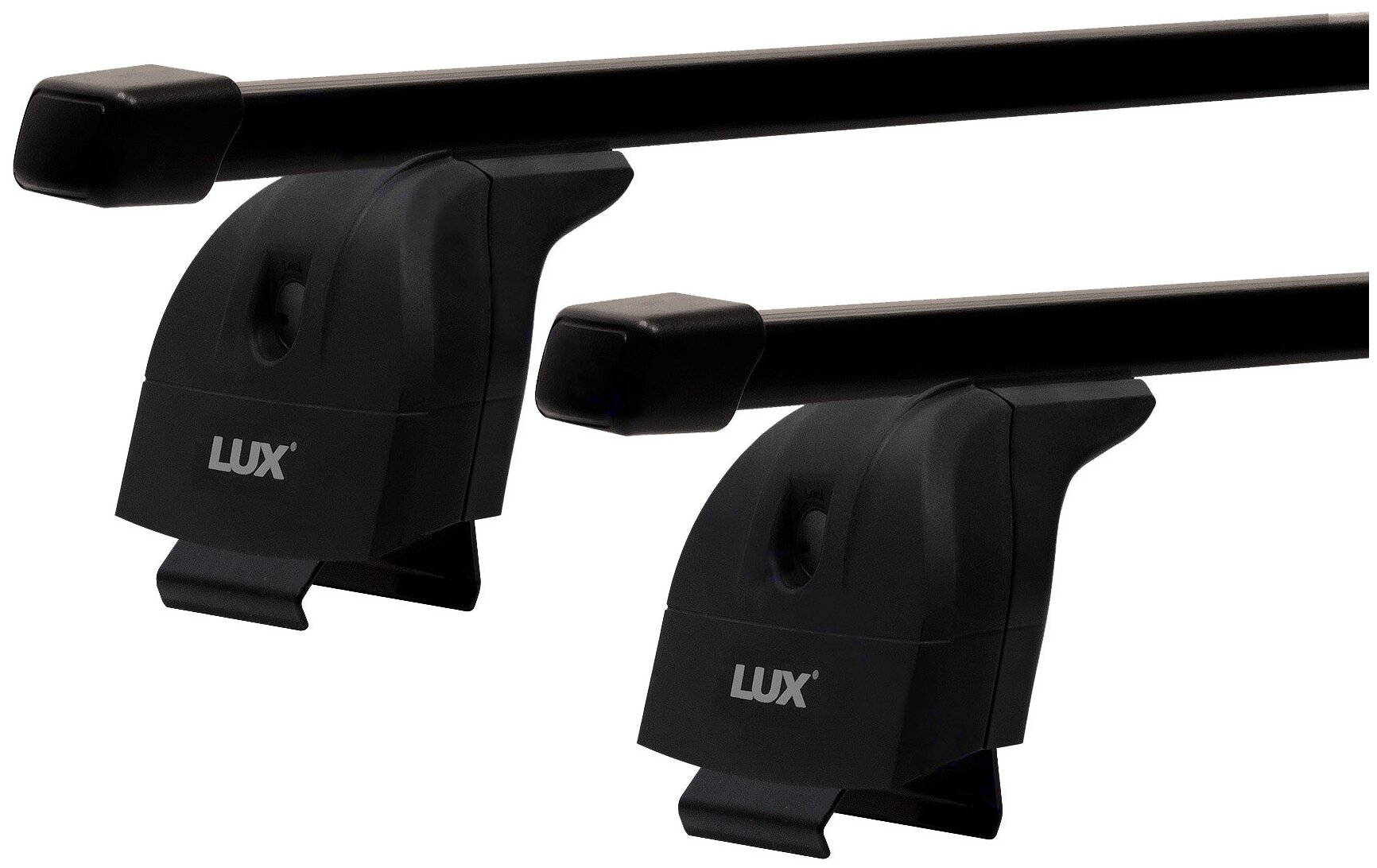 Багажная система 2 "LUX" с дугами 1,2м прямоугольными в пластике для а/м BMW X1 (F48), X3 (F25), X5 (F15) с интегр. рейл.