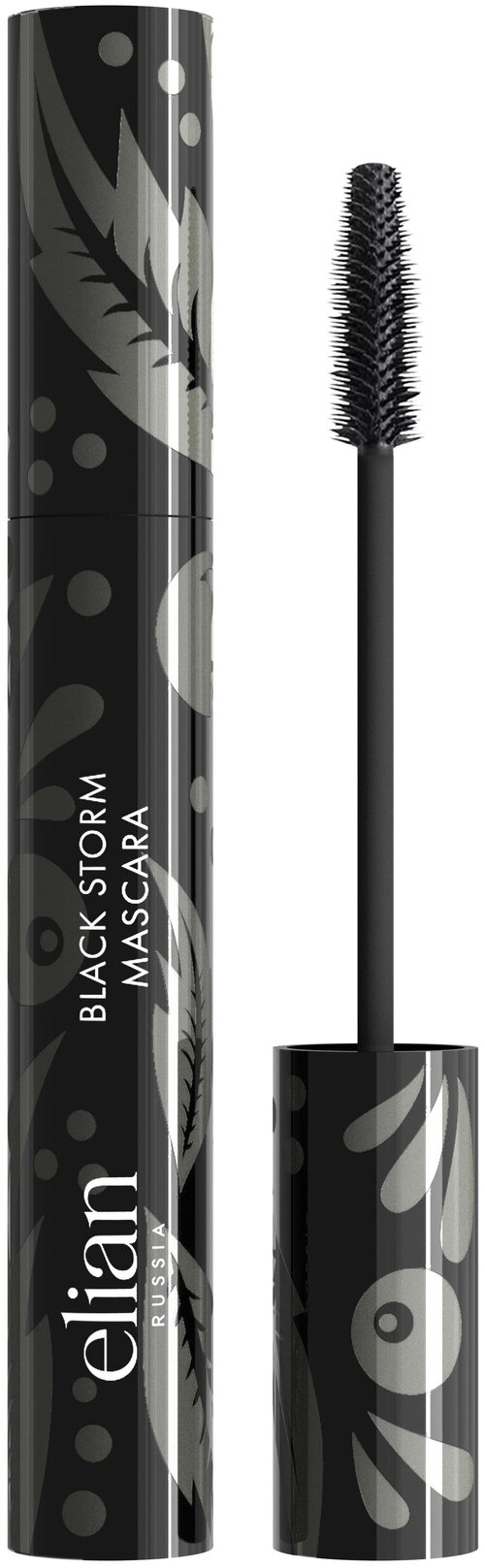 Elian Russia Тушь для ресниц Black Storm Mascara, черный