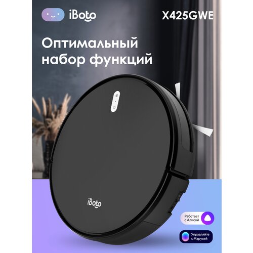 Робот-пылесос iBoto SMART Х425GWE AQUA, черный