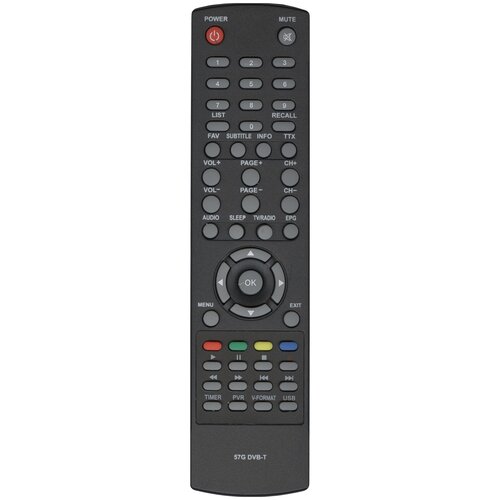 фото Пульт huayu / skytech 57g dvb-t для dvb ресиверов goldmaster