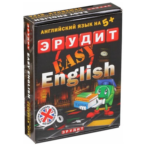 настольная игра super english и 810 Настольная игра Биплант Эрудит. Easy English