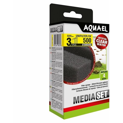 Aquael Unifilter 500 Губки сменные с phosmax 3 шт