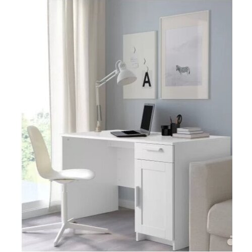 Бримнэс Письменный стол, Икеа, белый, 120x65 см
