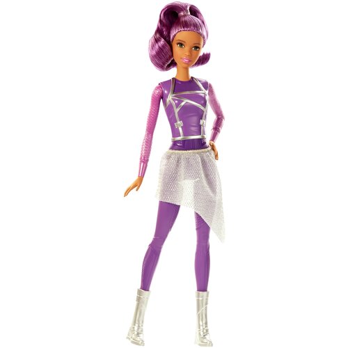 Кукла Barbie и космическое приключение, 29 см, DLT39 фиолетовый