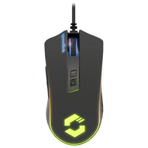 PC Мышь проводная Speedlink Orios RGB Gaming Mouse black SL-680010-BK 267100₽
