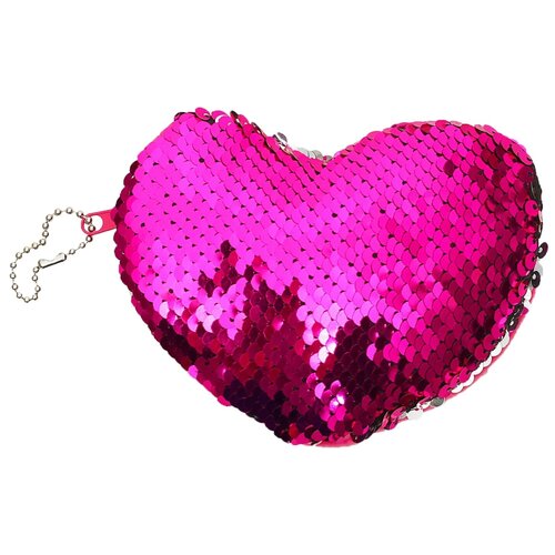 фото Кошелек сима-ленд сердце 24864 розовый/серый