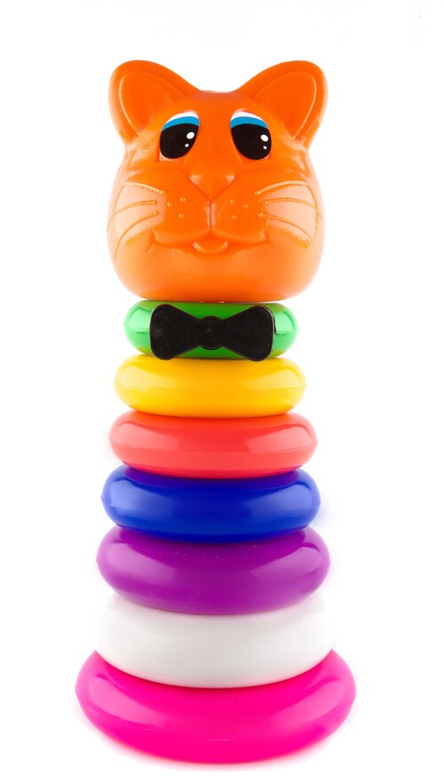 Развивающая игрушка Пластмастер Котёнок, разноцветный