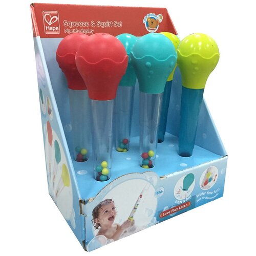 Набор для ванной Hape Squeeze & Squirt Set (E0207), мультиколор симпатичные лягушки спринклер для воды детская игрушка для купания детская игрушка для купания в ванной развлекательная игрушка для куп