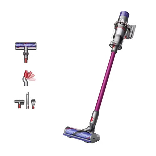 Пылесос Dyson Cyclone V10 Extra (SV27) UK, nickel/fuchsia