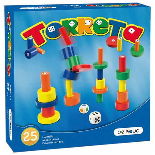 Настольная игра Beleduc Torreta 22303 настольная игра beleduc torreta