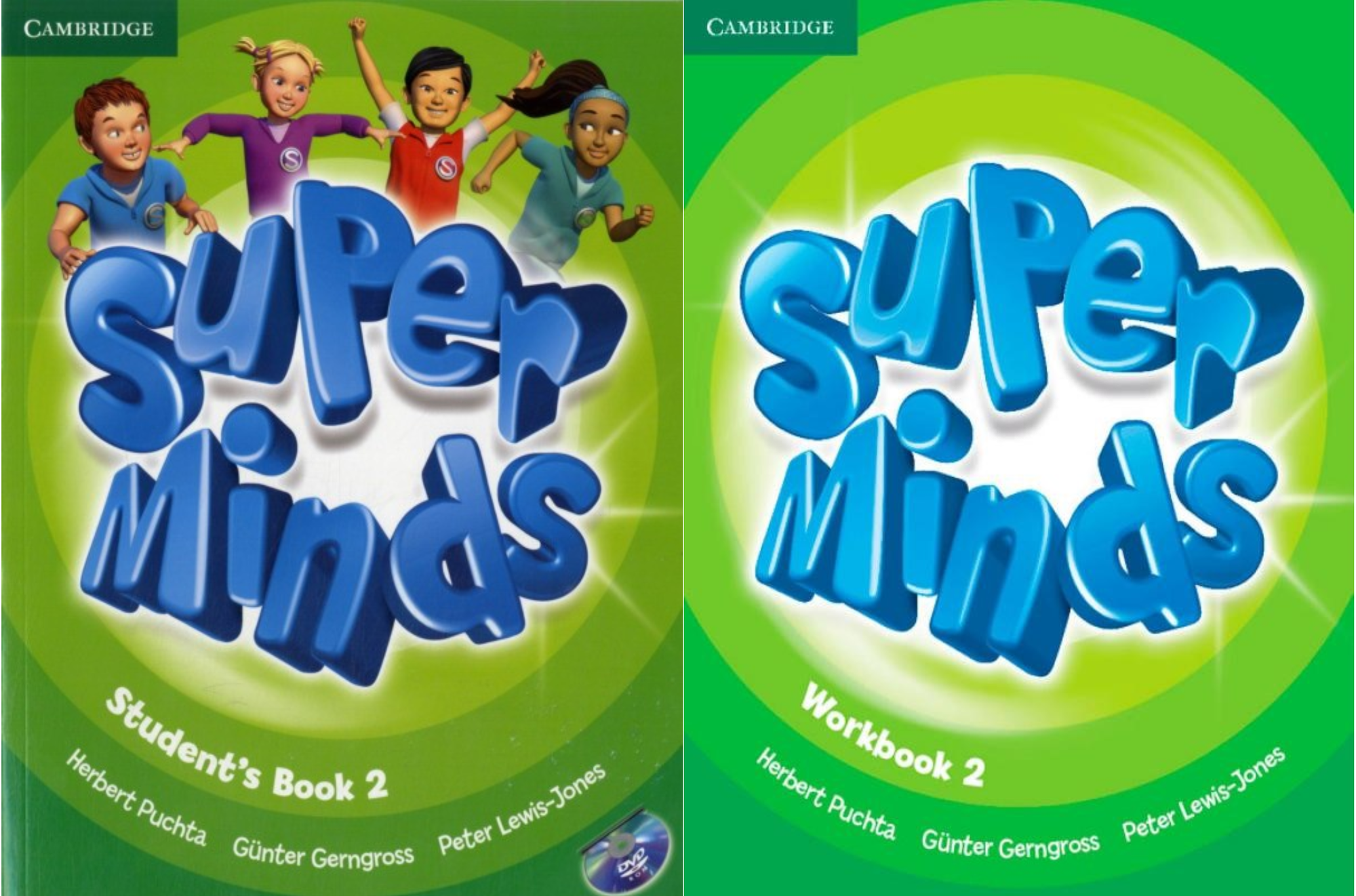 Super Minds 2 комплект Учебник + рабочая тетрадь + диск