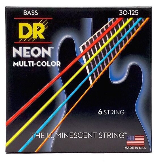 DR Strings NMCB6-30 Струны для 6-струнной бас-гитары - фотография № 1