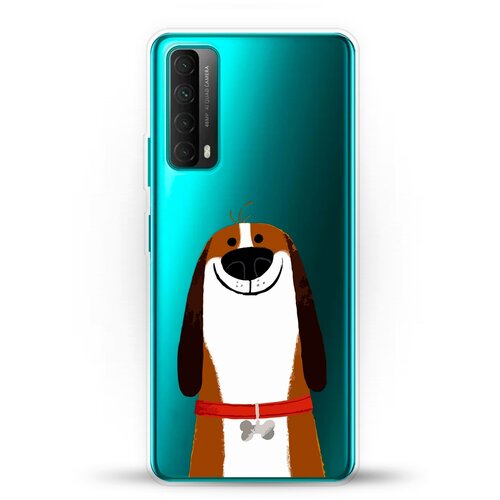 фото Силиконовый чехол хороший бигль на huawei p smart 2021 andy & paul