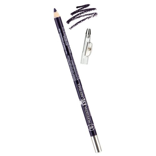 фото Tf cosmetics карандаш для глаз с точилкой professional eyeliner, оттенок 134 морская синева