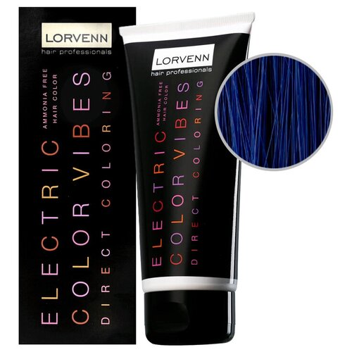 Краска ELECTRIC COLOR VIBES для окрашивания волос LORVENN HAIR PROFESSIONALS лиловый Меркурий 90 мл