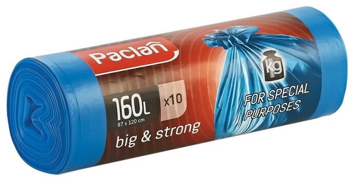 Мешки для мусора Paclan Big&Strong (10 шт.)