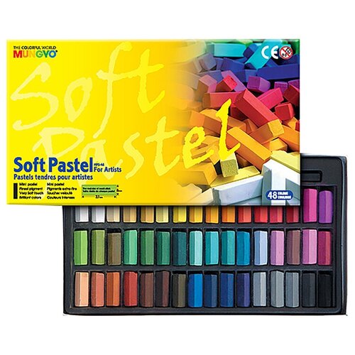 фото Mungyo набор пастели soft pastel for artists mini, 48 цветов