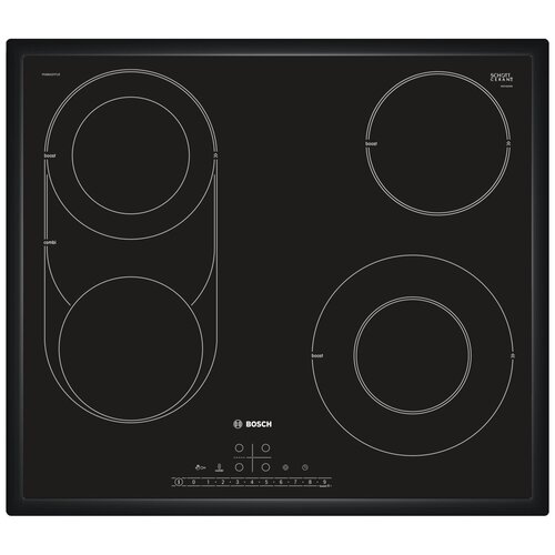 Электрическая варочная панель Bosch PKM646FP1R с рамкой цвет панели черный цвет рамки черный 5796000₽