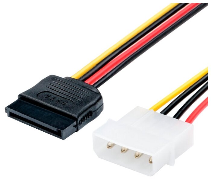 Кабель питания SATA 0.1 м ATCOM (Molex<=>SATA)