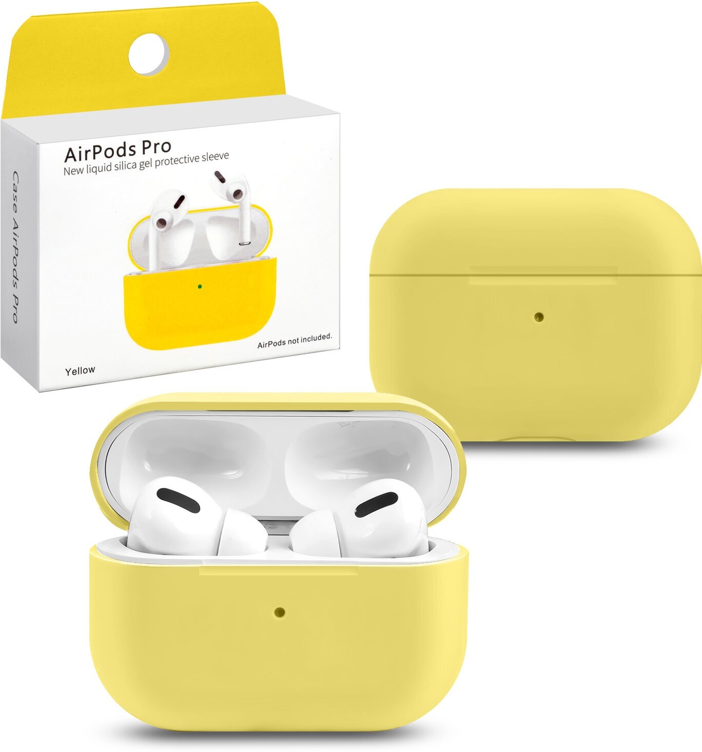 Чехол для наушников Apple AirPods Pro Yellow #13