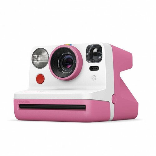 Фотоаппарат моментальной печати Polaroid Now I-Type Instant Camera, печать снимка 88x107 мм, розовый