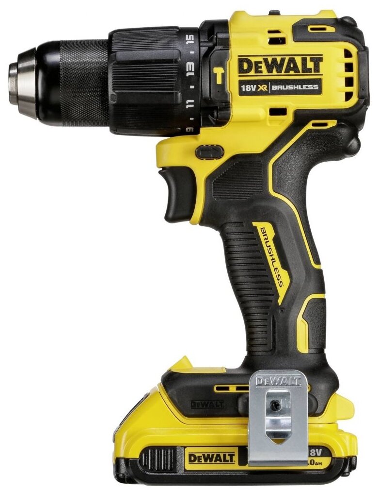 Аккумуляторная дрель-шуруповерт DeWalt DCD709D2T - фото №1