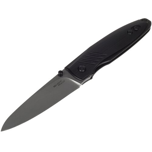 фото Складной нож концерн калашников shot (клинок d2/stonewash, рукоять black/g10)