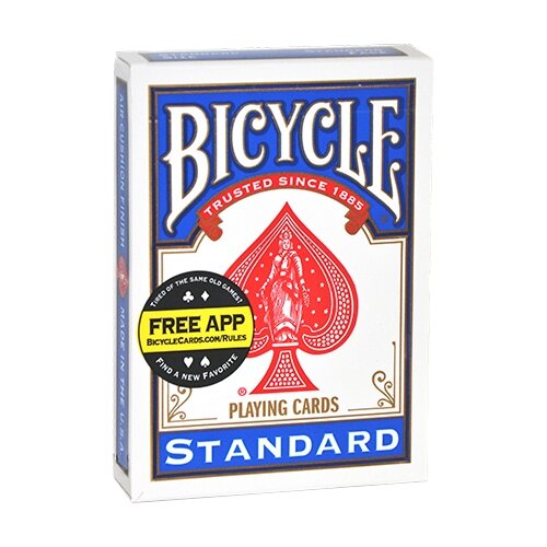 Bicycle игральные карты Blank Face 56 шт. blue