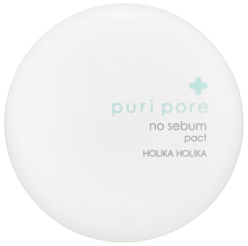 Holika Holika Пудра компактная для лица Puri Pore No Sebum Pact белый 8 г