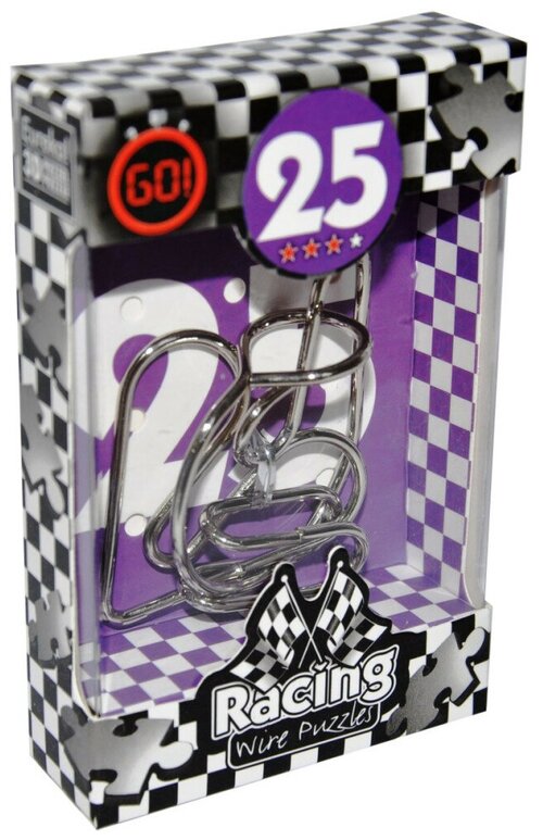 Головоломка Eureka 3D Puzzle Racing Wire Puzzles 25 сложность 3 (473295)