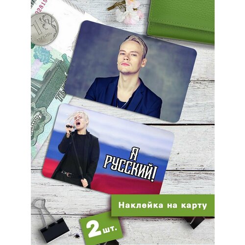 Наклейки на банковскую карту SHAMAN Стикеры Шаман музыка 220₽