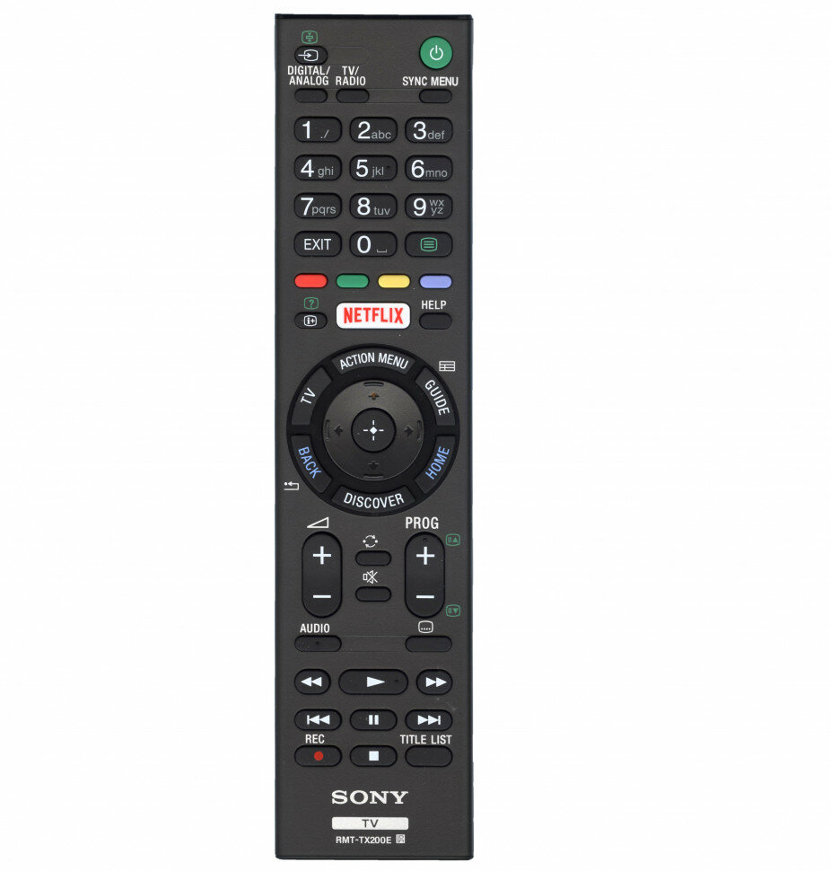 Пульт ДУ Sony RMT-TX100D NETFLIX