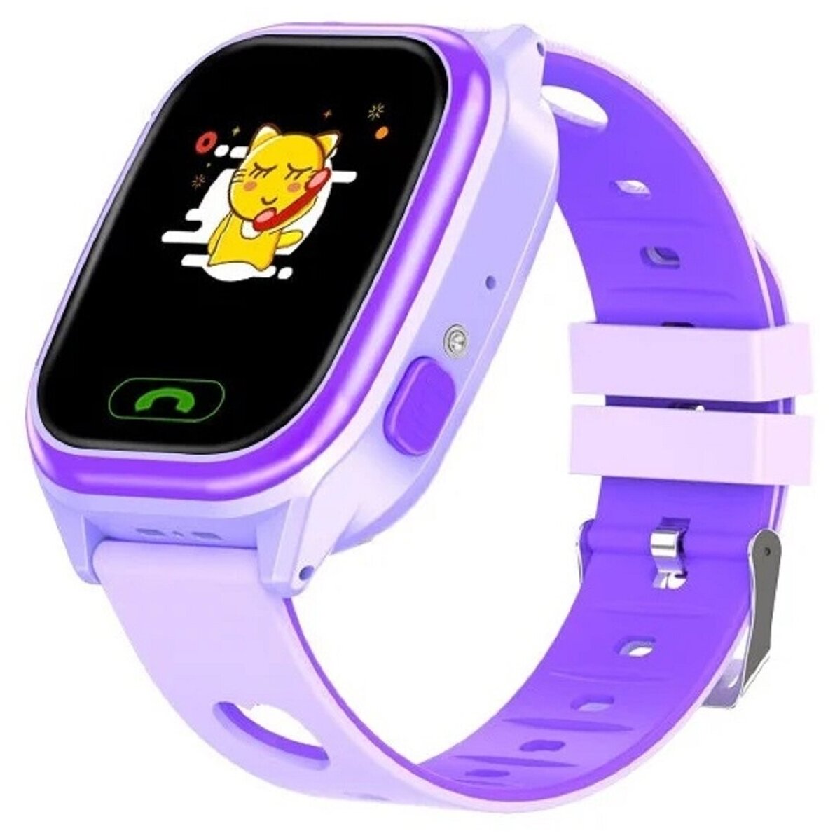 Детские умные смарт-часы Smart Baby Watch Y85 2G, с поддержкой Wi-Fi и GPS, SIM card (Фиолетовый)