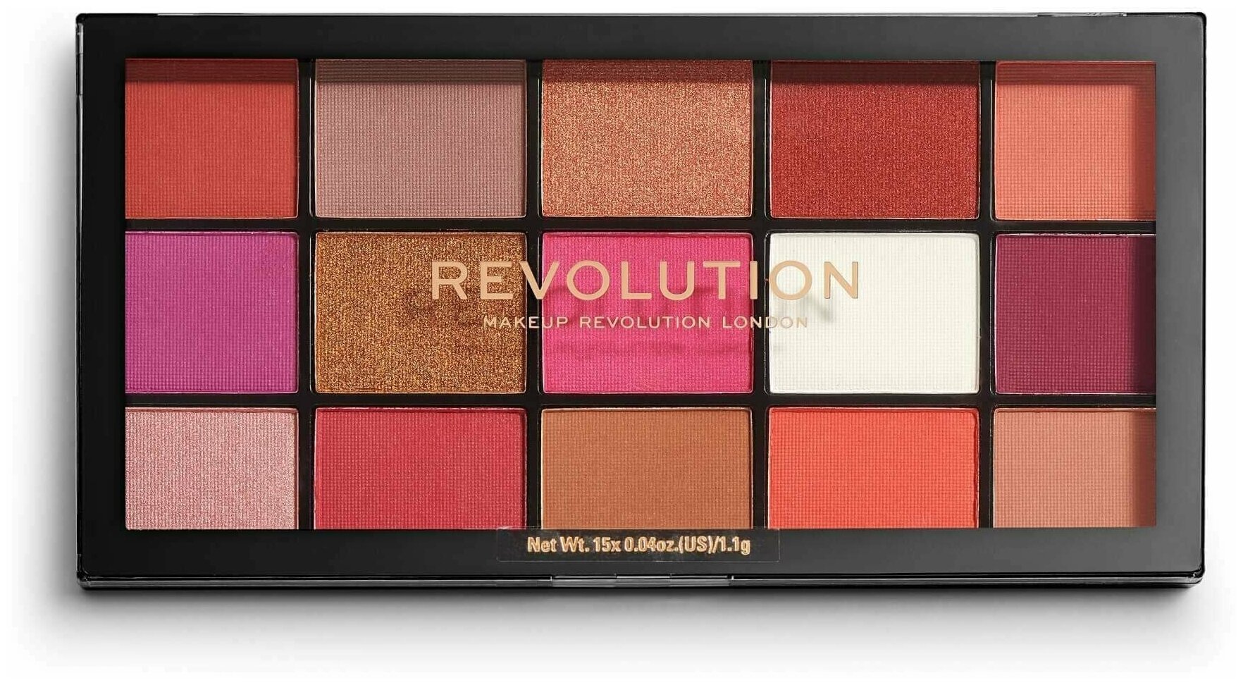 Палетка теней Makeup Revolution Re-Loaded Palette - Red Alert