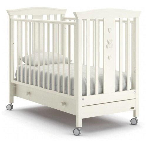 фото Кроватка nuovita fasto (колесо) (качалка) ваниль