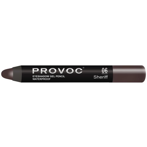 Provoc Тени-карандаш водостойкие Eyeshadow Gel Pencil, 2.3 г