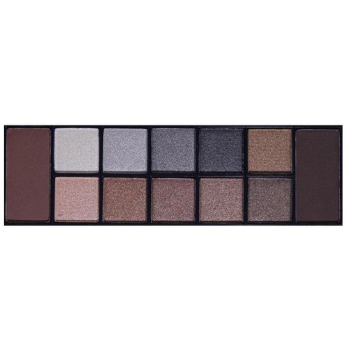 Тени для век TF Color Palette Eyeshadow 12 оттенков, тон 01C Дымчато-серая гамма TF 5245741 .